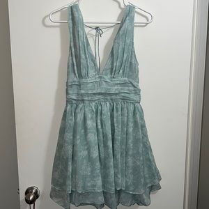 Abercrombie dress. size Small. Teal floral